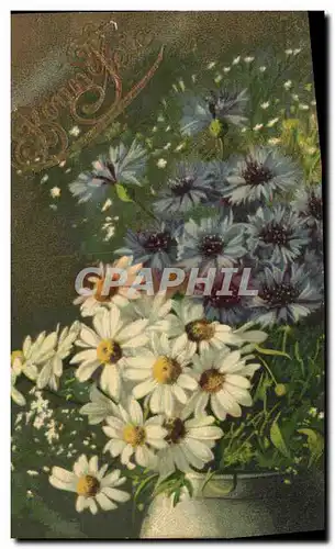 Cartes postales Fantaisie Fleurs