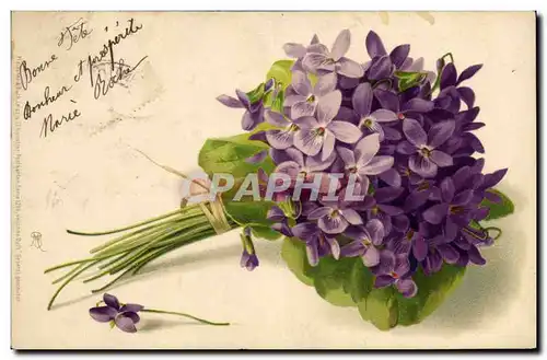 Cartes postales Fantaisie Fleurs