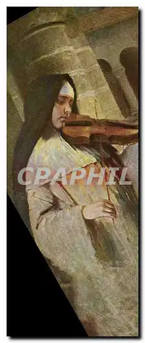 Ansichtskarte AK Religieuse Violon