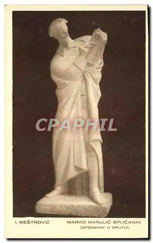 Cartes postales Metrovic Marko Marulic Splicanin