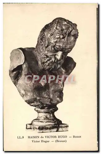 Cartes postales Maison de Victor Hugo Rodin