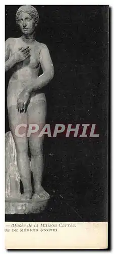Cartes postales Nimes Musee de la maison carree Venus de Medicis Copie