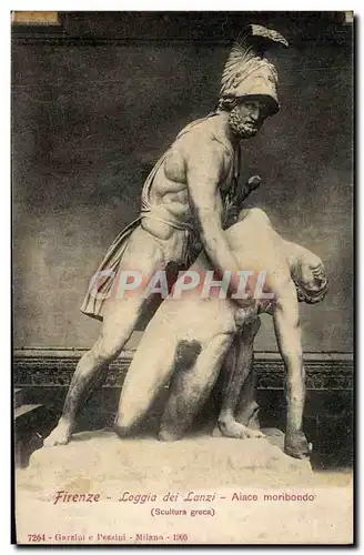 Cartes postales Firenze Loggia dei Lanzi Aiace moribondo