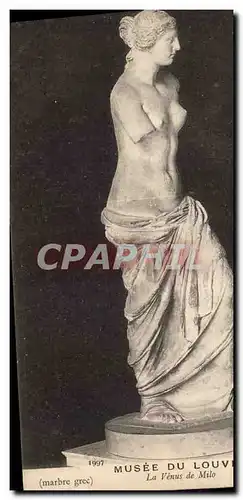 Ansichtskarte AK Paris Musee du Louvre La Venus de Milo