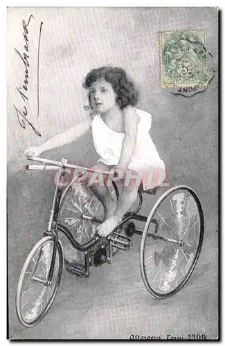 Cartes postales Enfant Velo Cycle