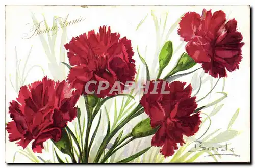 Cartes postales Fantaisie Fleurs