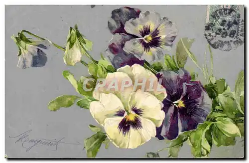 Cartes postales Fantaisie Fleurs