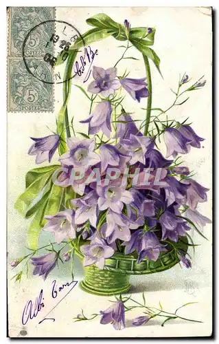 Cartes postales Fantaisie Fleurs