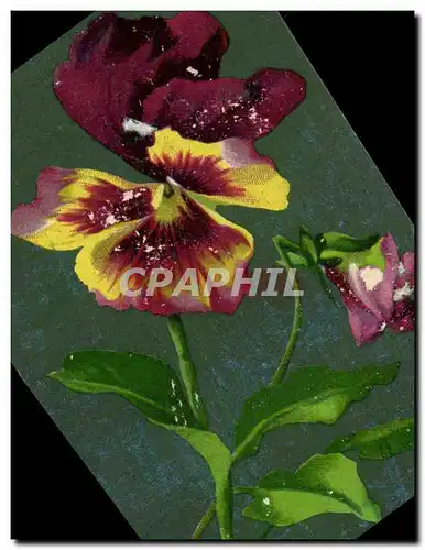 Cartes postales Fantaisie Fleurs