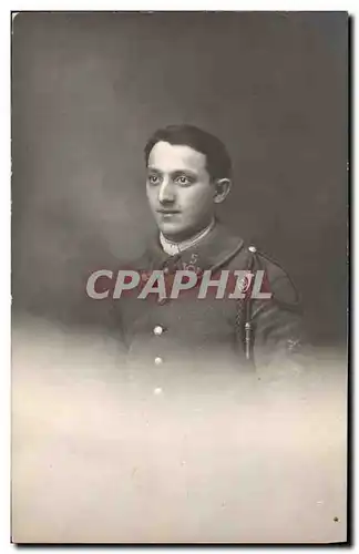 CARTE PHOTO Militaria Chasseurs Alpins