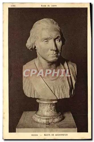 Cartes postales Paris Musee du Luxembourg Houdon Buste de Washington