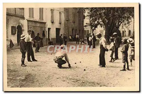 Cartes postales Petanque Provence Joueurs de Boules