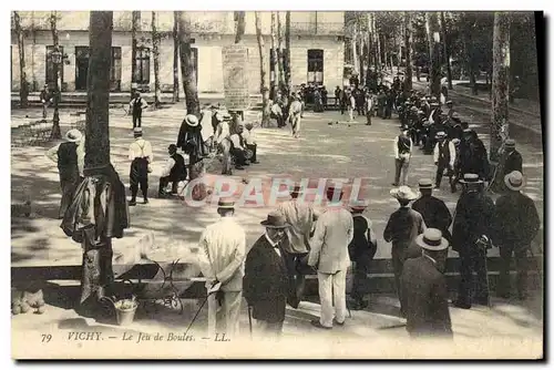 Ansichtskarte AK Petanque Vichy Le jeu de boules TOP