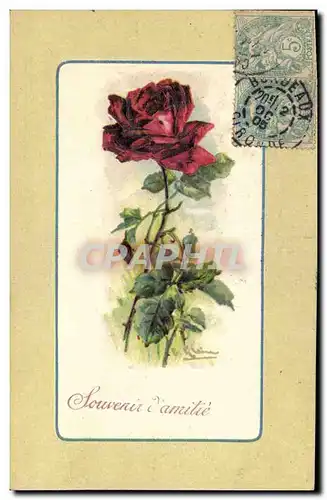 Cartes postales Fantaisie Fleurs