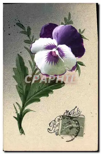 Cartes postales Fantaisie Fleurs