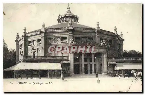 Cartes postales Amiens Le Cirque