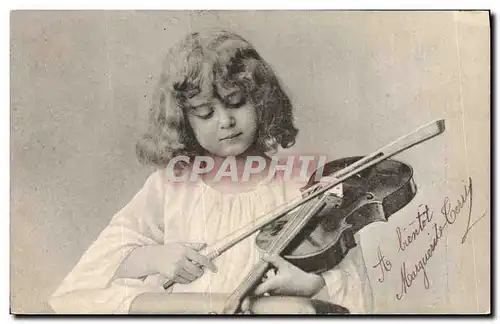 Ansichtskarte AK Enfant Violon