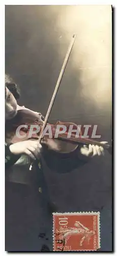 Cartes postales Enfant Violon