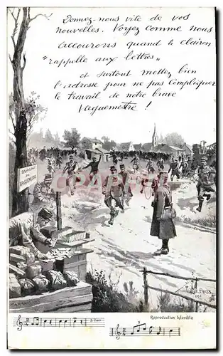 Ansichtskarte AK Militaria Donnez vous vite de vos nouvelles