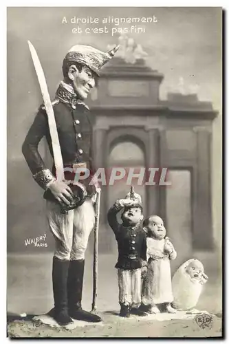 Cartes postales A droite alignement et c&#39est pas fini