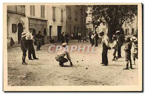 Ansichtskarte AK Petanque Provence Joueurs de boules