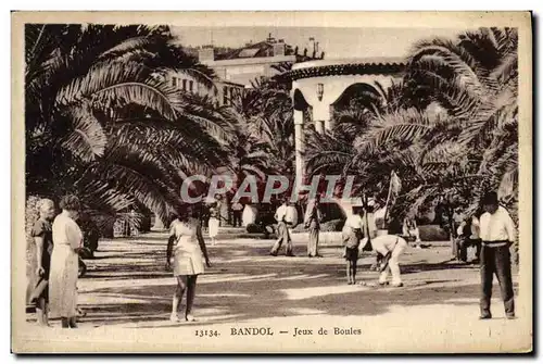 Cartes postales Petanque Bandol Jeux de boules