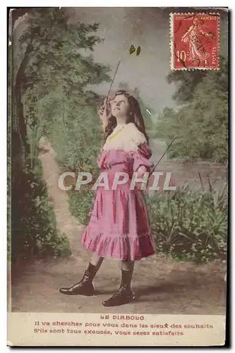 Cartes postales Diabolo Enfant