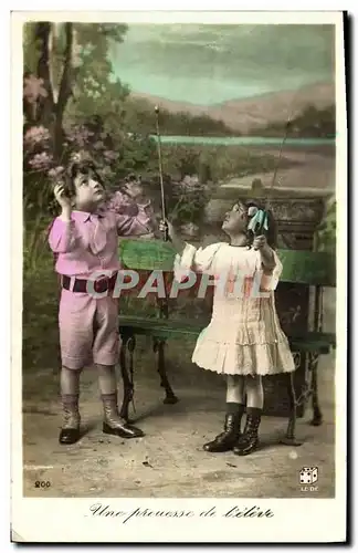 Cartes postales Diabolo Enfants Une prouesse de l&#39eleve