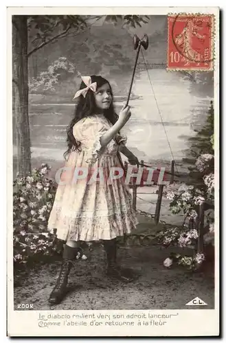 Cartes postales Diabolo Enfant