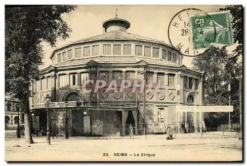 Cartes postales Cirque Reims
