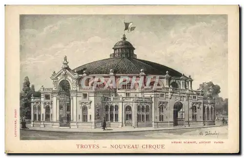 Cartes postales Troyes Le nouveau Cirque