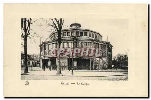 Cartes postales Cirque Reims