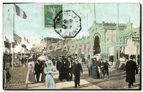 Cartes postales Cirque Trouville Les planches devant l&#39Eden