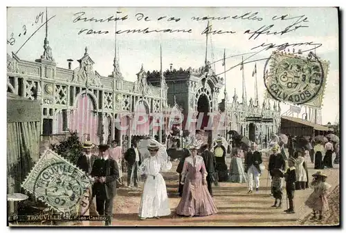 Cartes postales Cirque Trouville L&#39Eden Casino