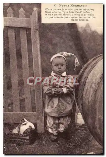 Ansichtskarte AK Lapin Lapins Normandie Enfant Folklore