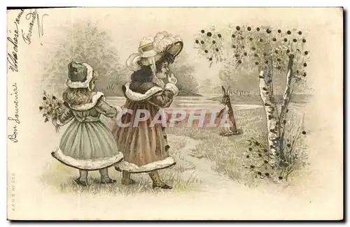 Cartes postales Lapin Lapins Enfants