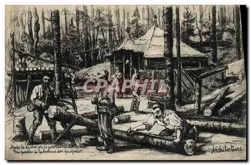 Cartes postales Militaria