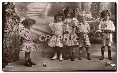 Cartes postales Diabolo Enfants
