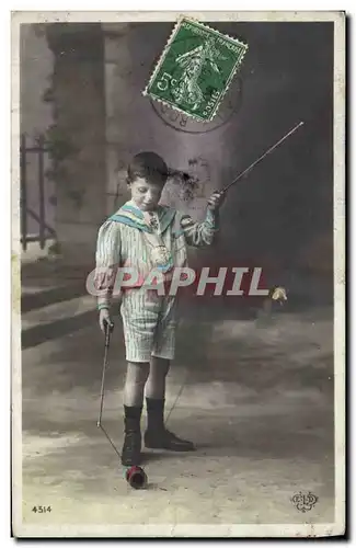 Cartes postales Diabolo Enfant