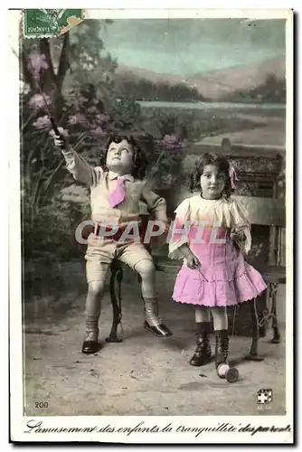 Cartes postales Diabolo Enfants