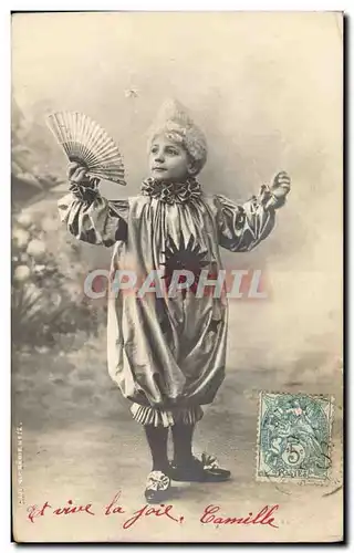 Cartes postales Cirque Clown Enfant