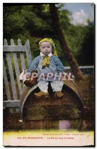 Cartes postales Lapin Normandie Le fils du Roy d&#39Yvetot