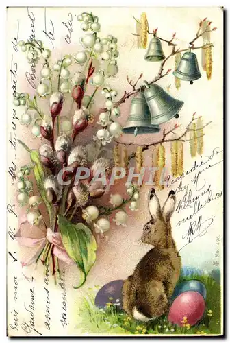 Ansichtskarte AK Lapin Fleurs Cloches