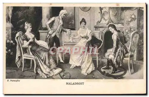 Cartes postales Maladroit Persoglia