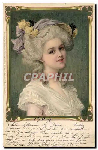 Cartes postales Fantaisie Femme