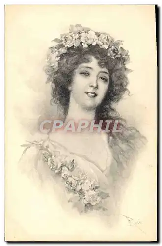 Cartes postales Fantaisie Femme