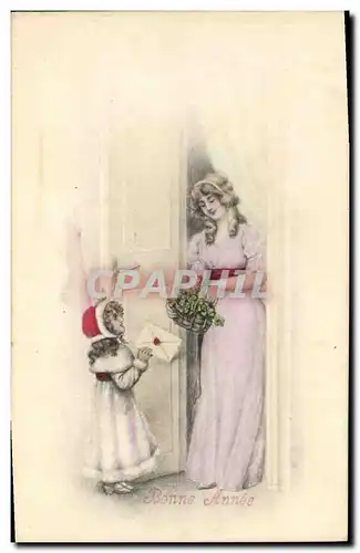 Cartes postales Fantaisie Femme Enfant