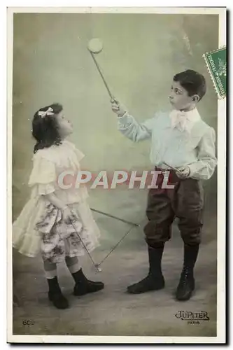 Cartes postales Enfants Diabolo