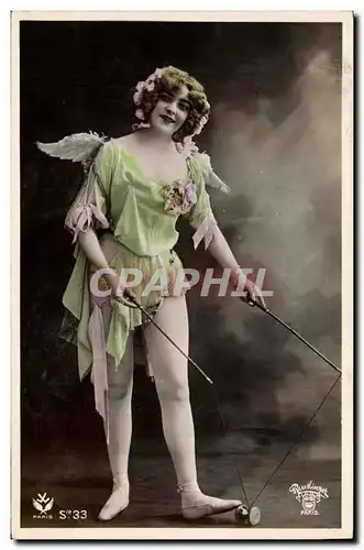 Cartes postales Femme Diable Diabolo