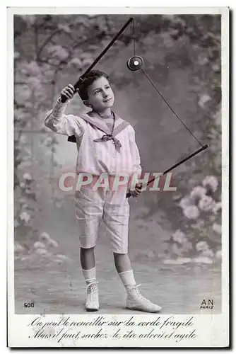 Ansichtskarte AK Enfant Diabolo